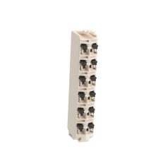 10 Sorkapocsblok-12pin-24Vdc fehér TM5ACTB1210