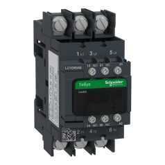   3pólusú mágneskapcsoló sarus (AC3, 400V 65A), tek. 24V AC 50/60Hz LC1D65A6B7