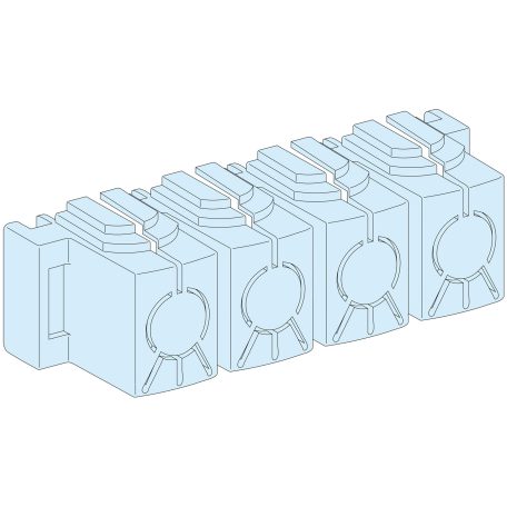 8 db IPXXB takaró Powerclip-hez LVS04150
