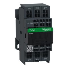   AC mágneskapcsoló, 4kW/9A (400V, AC3), rugós csatlakozás, 1Z+1NY LC1D093G7