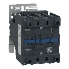   AC mágneskapcsoló, 60A (AC1), csavaros csatlakozású, 2Z+2NY pólusú, 18,5KW/400V 40A 24VDC LP1D40008BD
