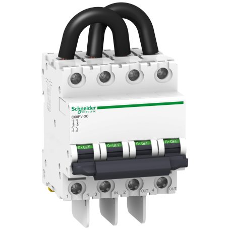 ACTI9 C60PV-DC kismegszakító, 2P, C, 15A, 800VDC A9N61659