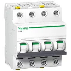 ACTI9 iC60N kismegszakító, 4P, C, 4A A9F04404