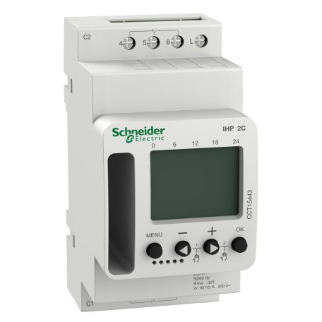 ACTI9 IHP 2C w (24/7) programozható időkapcsoló CCT15443
