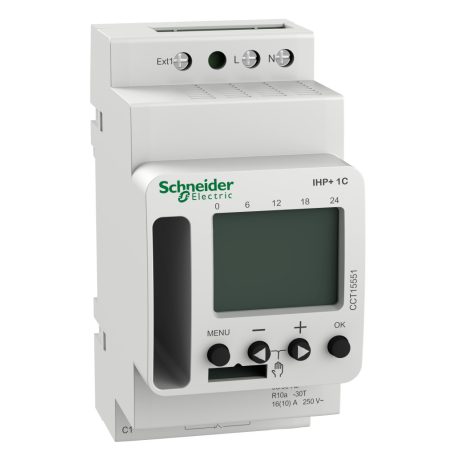 ACTI9 IHP+ 1C SMARTw (24/7) programozható időkapcsoló CCT15551