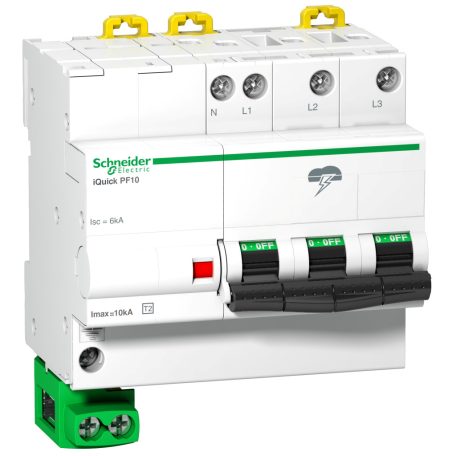 ACTI9 iQUICK PF, 10kA, 3P-N, földelő vezetékkel A9L16618
