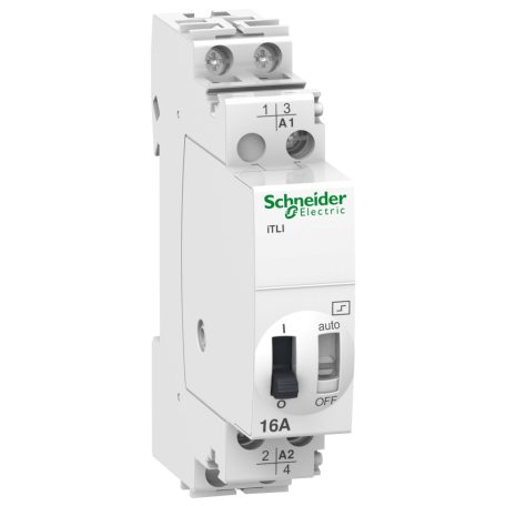 ACTI9 ITL16A impulzusrelé, 1NO 1NC, 48VAC, 24VDC A9C30215