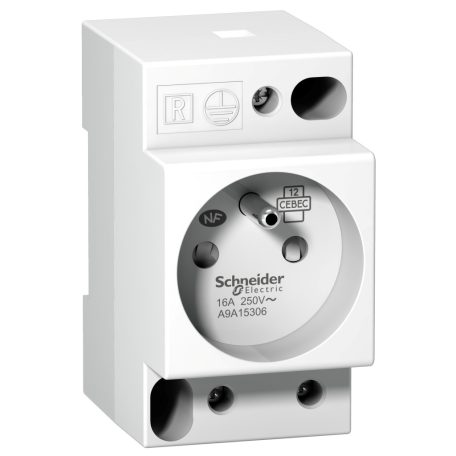 ACTI9 Moduláris dugalj 16A UE 250V 2P+T A9A15306