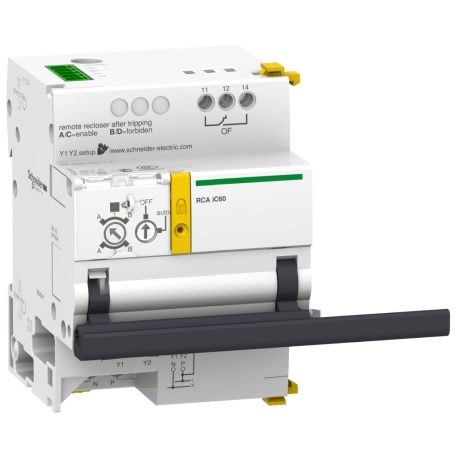 ACTI9 RCA távműködtető segédrelé, iC60, 3P, 4P, 230VAC A9C70124