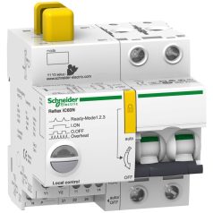   ACTI9 Reflex iC60N beépített megszakító vezérlés, 2P, B, 40A A9C61240
