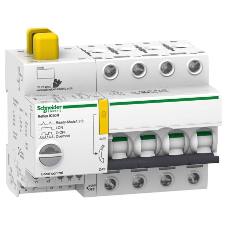 ACTI9 Reflex iC60N beépített megszakító vezérlés, 4P, C, 16A A9C62416