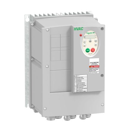 Altivar ATV212 frekvenciaváltó épületes alkalmazásokra, BACnet, 0,75kW, 3f, 380…480VAC, IP55, C1 osztályú EMC szűrővel ATV212W075N4C