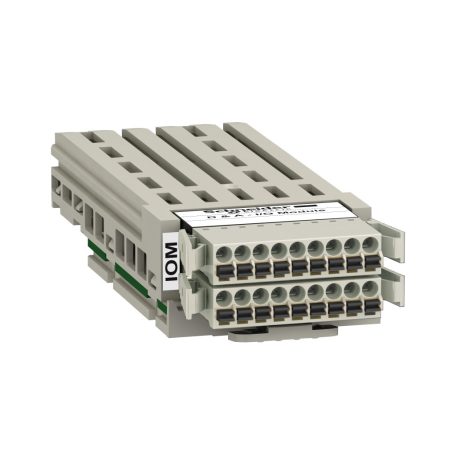 Altivar frekvenciaváltó kiegészítő, I/O bővítőmodul, 6DI, 2DO, 2AI, ATV340-600-900 frekvenciaváltókhoz VW3A3203