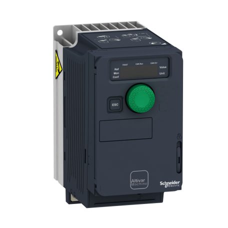 Altivar Machine ATV320 frekvenciaváltó, 0,18kW, 3f, 230VAC, Modbus/CANopen, IP20, kompakt kivitel ATV320U02M3C