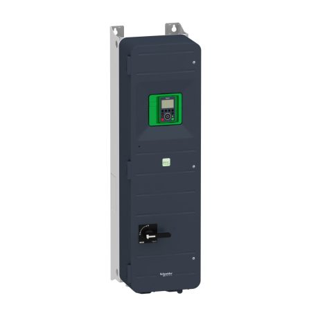 Altivar Process ATV650 frekvenciaváltó, 90kW, 3f, 400VAC, IP55, falra szerelhető, szakaszoló kapcsolóval ATV650D90N4E
