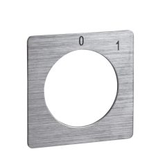 címke kézikapcsolóhoz 0 - 1 - 45 x 45 mm KZ18041