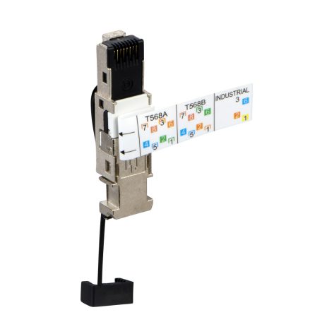 Csatlakozó, RJ45, megerősített, 2db TCSEK3MR2
