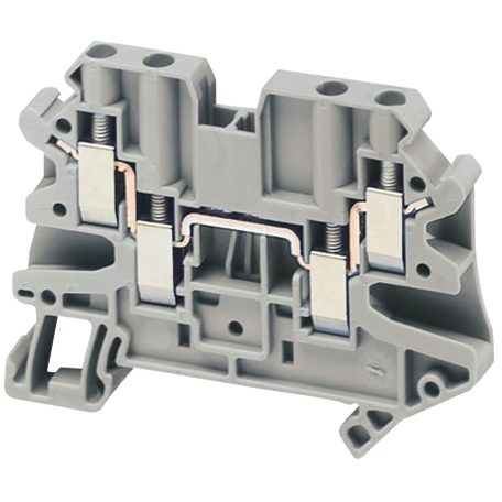 Csavaros egyszintes átkötőkapocs 2x2 csatlakozás 6,2 mm 4 mm2 32A-es NSYTRV44