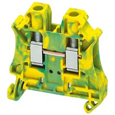   Csavaros egyszintes földelőkapocs 1x1 csatlakozás 8,2 mm 6 mm2 zöld-sárga NSYTRV62PE