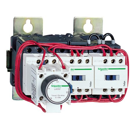 Csillag-delta indító 75 kW szerelőlapon LC3D80P7
