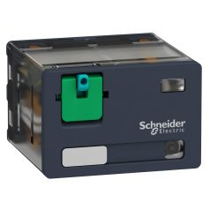   Dugaszolható teljesítményrelé, 15 A, 4 CO, LED-es, 48 V DC RPM42ED