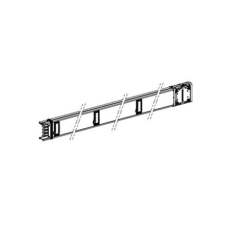 Egyenes elem 100 A, 3 m KSA100ED4306