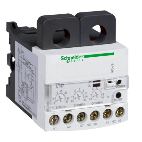 Elektronikus relé kézi/elekt reset, 0.5-5A, 220VAC LT4706M7S