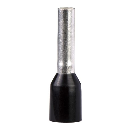 Érvéghüvely 1,5 mm2 NFC 10x50db automata szerszámhoz fekete L=14mm DZ5CEB015
