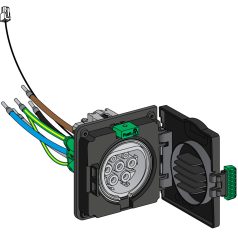 EVlink csere aljzat T2 WALLBOX STD 3 fázis IEC EVP1HSM23