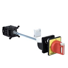   Fő- és vészleállító kapcsoló, szerelőlapra szerelt, átm. 22.5mm, 20A VCCDN20