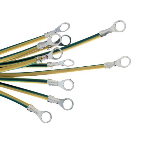 Földelővezeték L220mm 6mm2 D6,4 NSYEL226D6