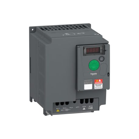 Frekvenciaváltó ATV310, 3 kW, 4 hp, 380...460 V, 3 fázis ATV310HU30N4E