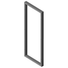   Függőleges összeépítő KIT PLA szekrényhez H1500xD420 mm - 35 mm - IP55 NSYMUPLA154W