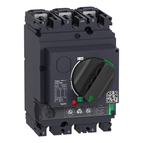 GV5P220H 3P 70kA Motor megszakító GV5P220H