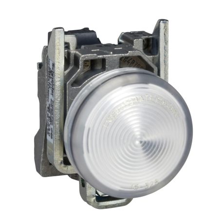Harmony ATEX D komplett LED jelzőlámpa, Ø22, fém, fehér, 240VAC XB4BVM1EX