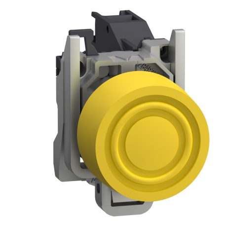 Harmony ATEX DG komplett nyomógomb, Ø22, beépített védősapkás, 1NO, sárga XB4BPS51GEX