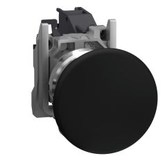   Harmony ATEX DG komplett nyomógomb, Ø22,omba fejű, fekete XB4BC21GEX