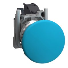   Harmony ATEX DG komplett nyomógomb, Ø22,omba fejű, kék XB4BC61GEX