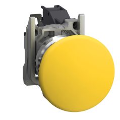   Harmony ATEX DG komplett nyomógomb, Ø22,omba fejű, sárga XB4BC51GEX