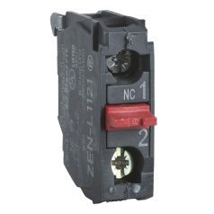  Harmony érintkezőblokk, Ø22 készülékekhez, 1NC, hátsó rögzítés, MOQ: 100db ZENL1121TQ