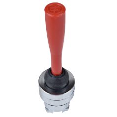  Harmony fém joystick fej, Ø22, mindenirányú, visszatérő, piros kar ZB4BB4