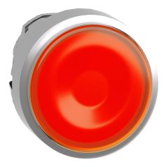   Harmony fém világító nyomógomb fej, Ø22, visszatérő, beépített LED-hez, narancssárga ZB4BW353