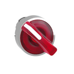   Harmony fém világító választókapcsoló fej, Ø22, 2 állású, piros, jobbról visszatérő ZB4BK1443
