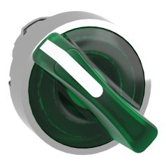   Harmony fém világító választókapcsoló fej, Ø22, 2 állású, zöld ZB4BK1233