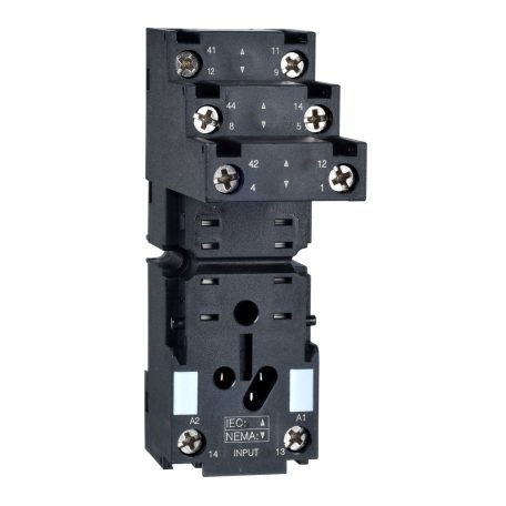 Harmony foglalat, RXM2 relékhez, szeparált elrendezésű, csatlakozós RXZE2S108M