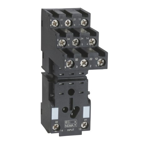 Harmony foglalat, RXM3 relékhez, szeparált elrendezésű, csatlakozós RXZE2S111M