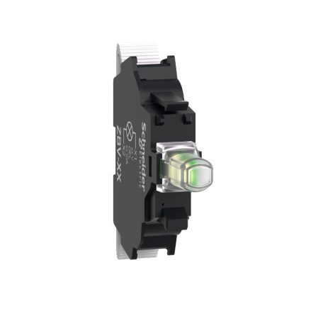 Harmony jelzőlámpa világító modul, LED, 24VAC/DC, fehér, rugós csatlakozó ZBVB15