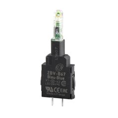   Harmony jelzőlámpa világító modul, LED, 24VAC/DC, narancssárga, tűs csatlakozó ZBVB57