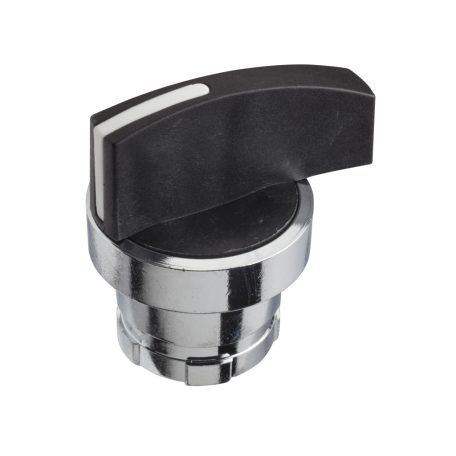 Harmony K bütykös kapcsoló működtető fej with bezel Ø 28.5 mm, fém - fekete hosszú kar KAXZ1C12