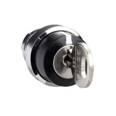   Harmony K bütykös kapcsoló működtető fej with bezel Ø 28.5 mm, fém - kulcs Ronis 455 KAXZ1S141